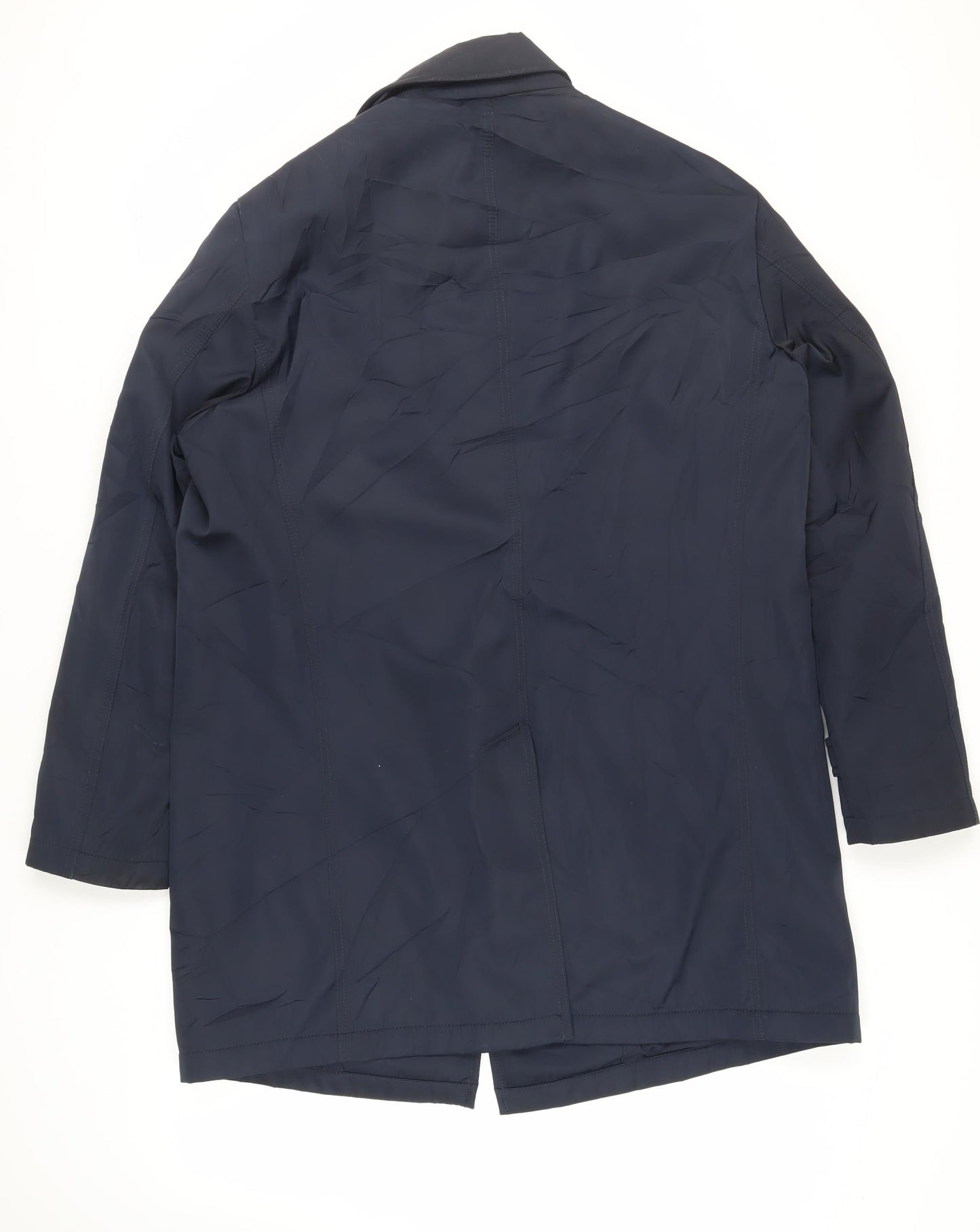 Mens UK Size L DS Classic Blue Overcoat