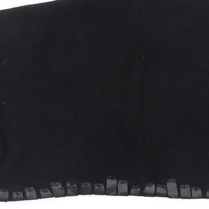 Brand and care label for Alex&Co women’s black jacket, size UK 12, - open