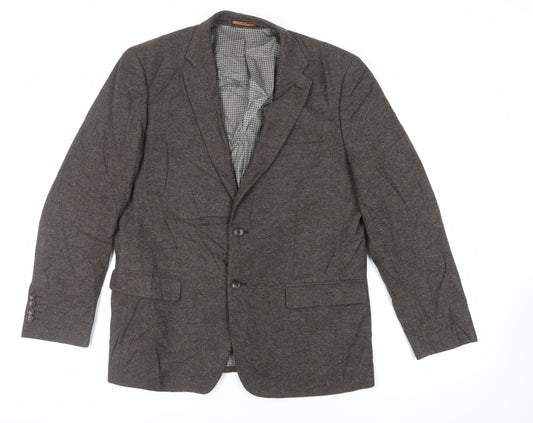 Mens UK Size 42 Skopes Regular Brown Suit Jacket