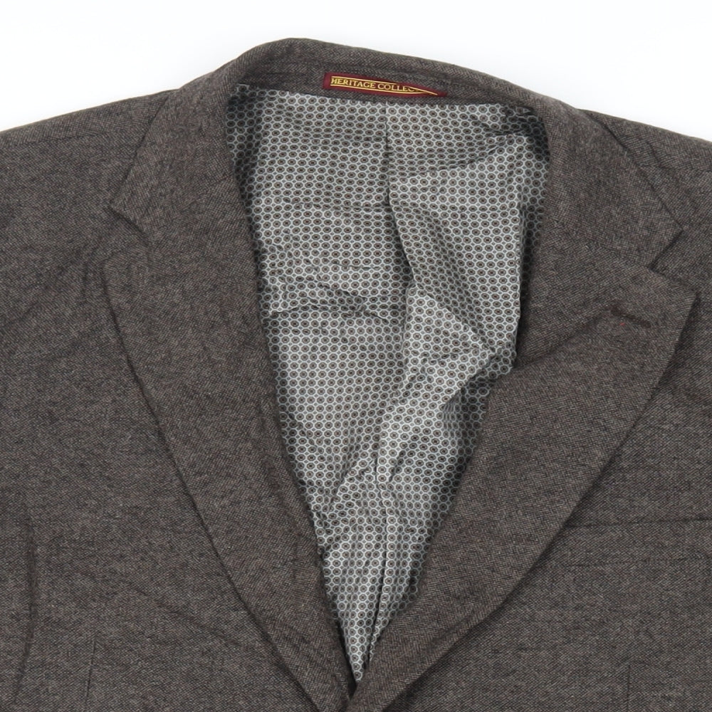 Mens UK Size 42 Skopes Regular Brown Suit Jacket