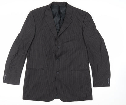 Mens UK Size 44 Karl Jackson Regular Grey Suit Jacket
