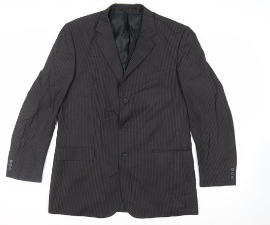 Mens UK Size 44 Karl Jackson Regular Grey Suit Jacket