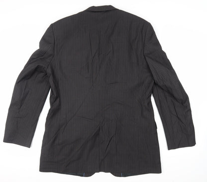 Mens UK Size 44 Karl Jackson Regular Grey Suit Jacket