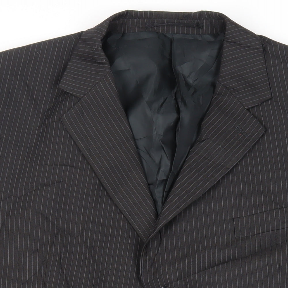 Mens UK Size 44 Karl Jackson Regular Grey Suit Jacket