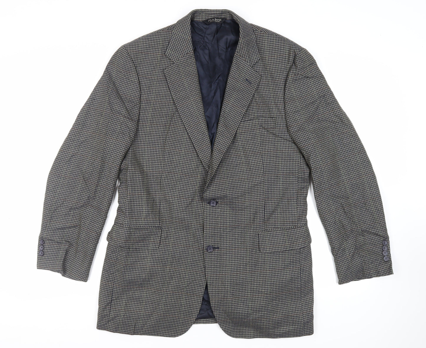 Mens UK Size 42 Jos. A. Bank Regular Grey Suit Jacket