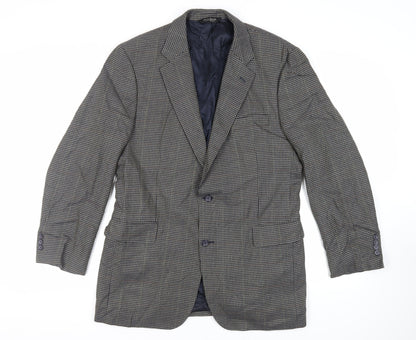 Mens UK Size 42 Jos. A. Bank Regular Grey Suit Jacket