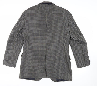 Mens UK Size 42 Jos. A. Bank Regular Grey Suit Jacket