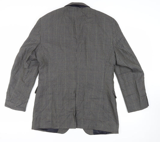 Mens UK Size 42 Jos. A. Bank Regular Grey Suit Jacket