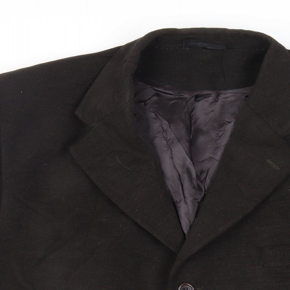 Mens UK Size 46 Wolsey Regular Green Suit Jacket