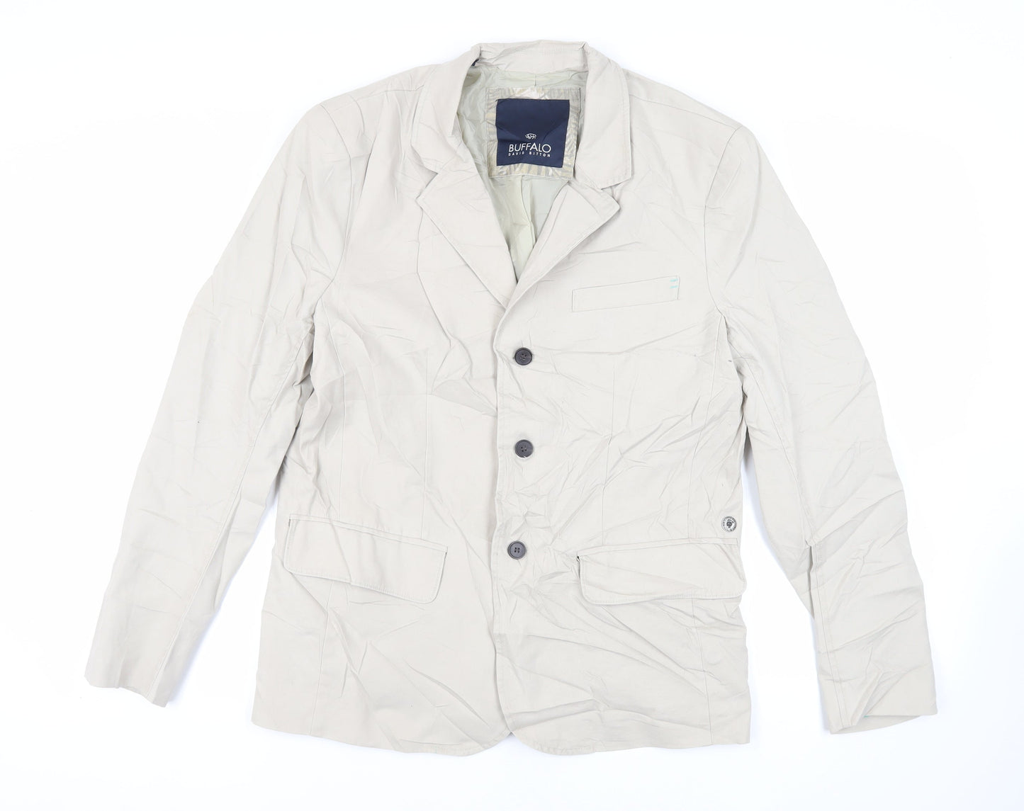 Mens UK Size M Buffalo Beige Jacket