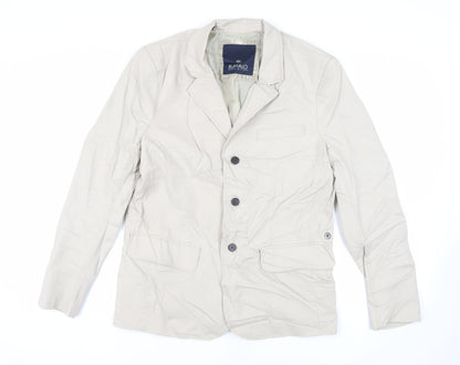 Mens UK Size M Buffalo Beige Jacket