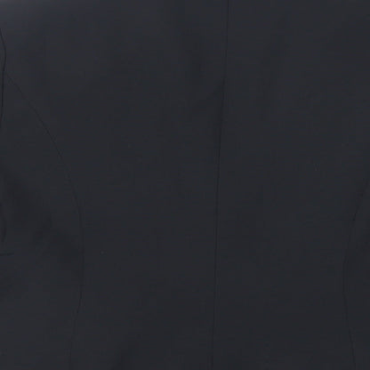 New Look Womens Black Jacket Blazer Size 12 Button