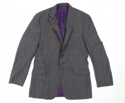 Mens UK Size 38 Marks and Spencer Regular Grey Suit Jacket