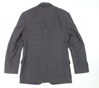Mens UK Size 38 Marks and Spencer Regular Grey Suit Jacket