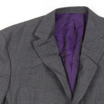 Mens UK Size 38 Marks and Spencer Regular Grey Suit Jacket