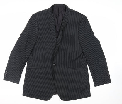 Mens UK Size 46 Burton Regular Blue Suit Jacket