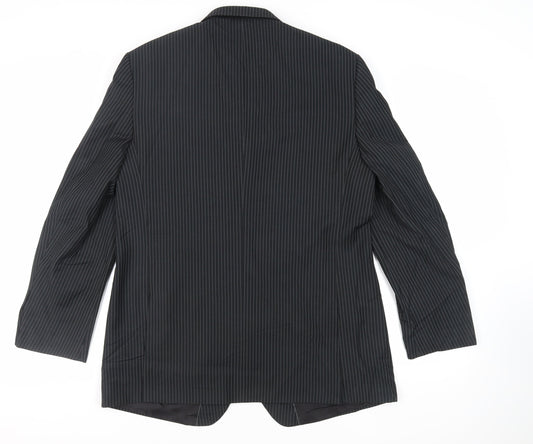 Mens UK Size 46 Burton Regular Blue Suit Jacket