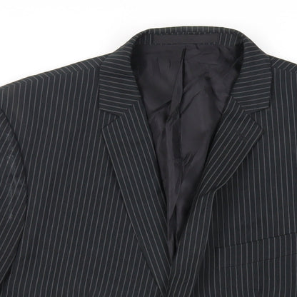 Mens UK Size 46 Burton Regular Blue Suit Jacket