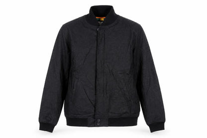 Saturdays Womens Black Bomber Jacket Jacket Size L Zip