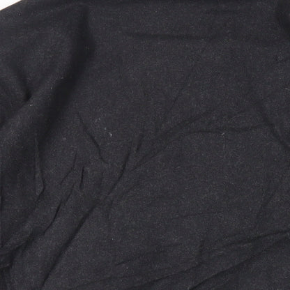 Saturdays Womens Black Bomber Jacket Jacket Size L Zip