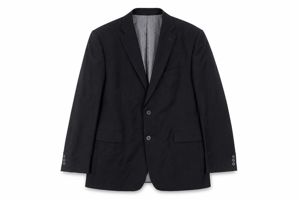 Mens UK Size 42 BHS Regular Black Suit Jacket