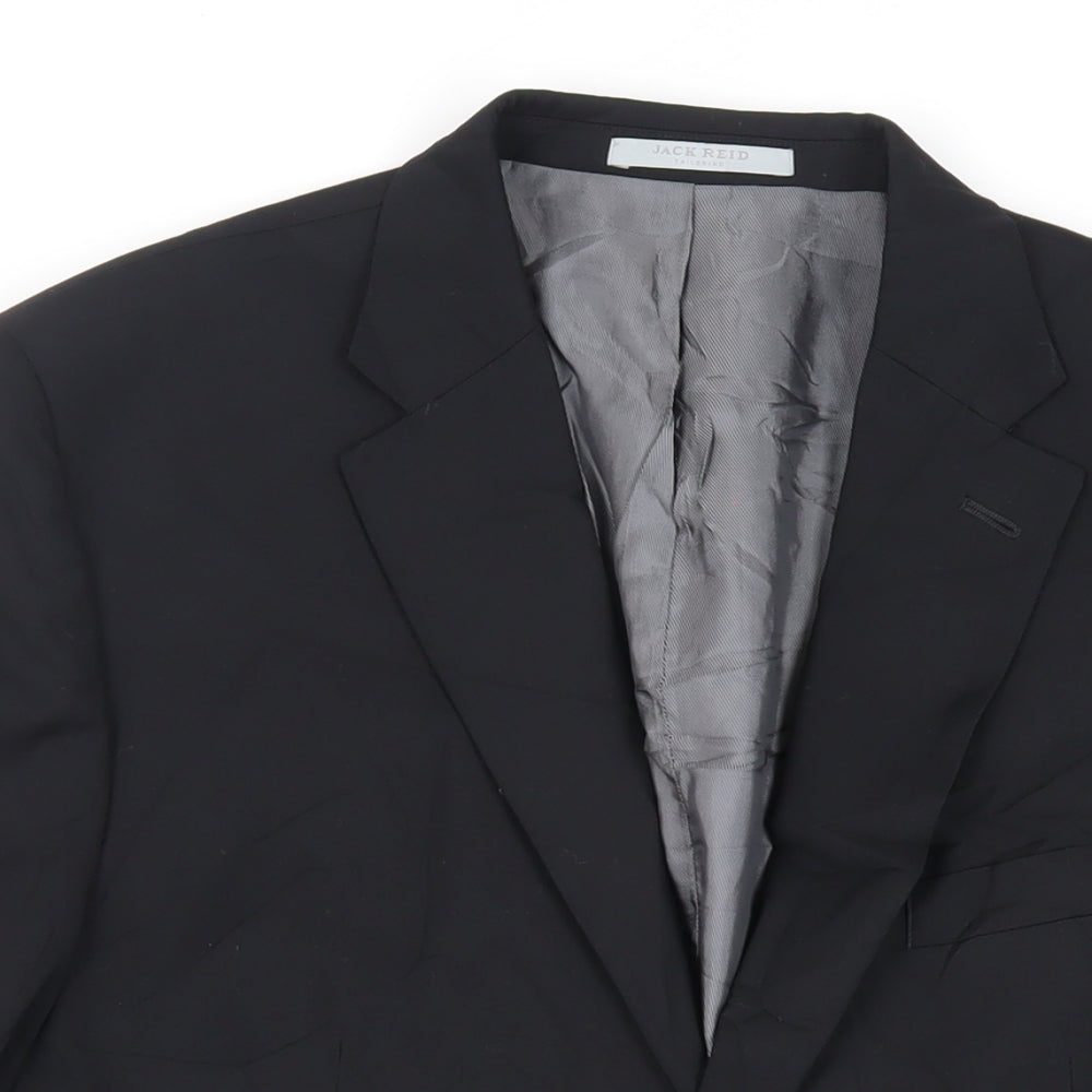 Mens UK Size 42 BHS Regular Black Suit Jacket