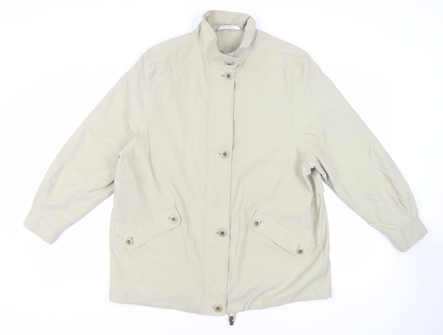 Womens UK Size 14 St Michael Beige Jacket