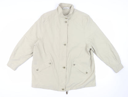 Womens UK Size 14 St Michael Beige Jacket