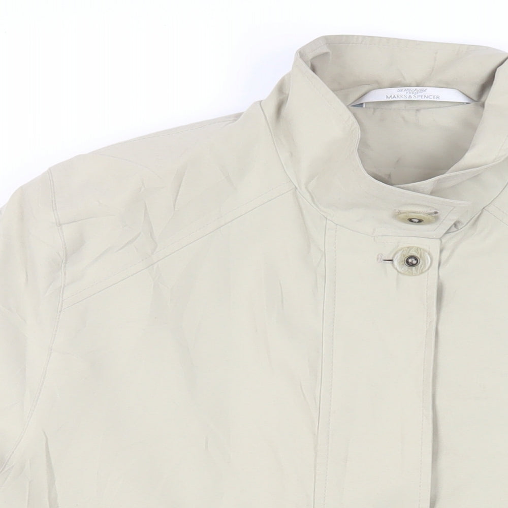 Womens UK Size 14 St Michael Beige Jacket