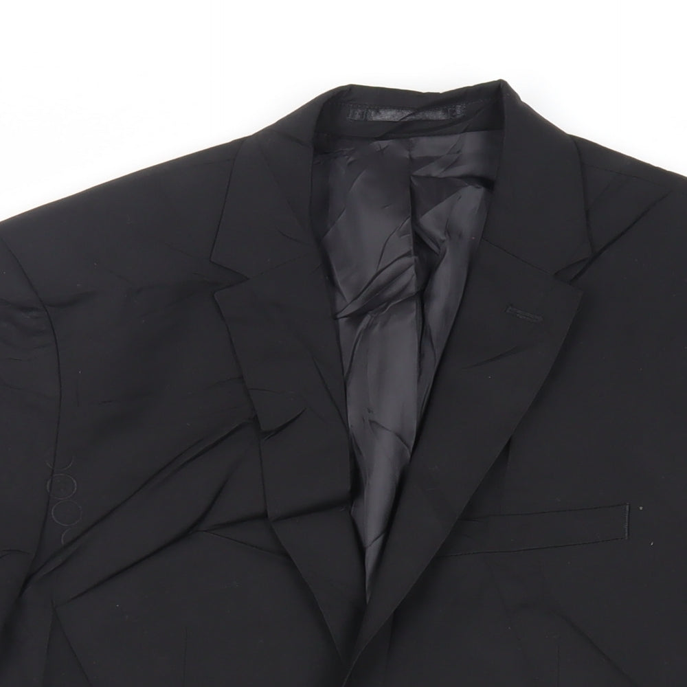 Mens UK Size 36 H&M Regular Black Suit Jacket