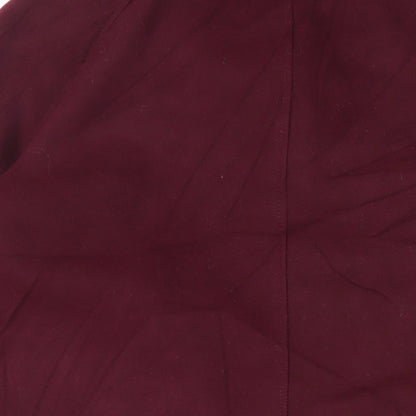 Womens UK Size 18 M&Co Purple Overcoat
