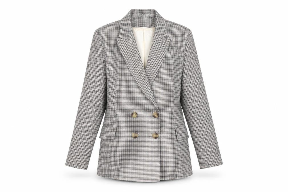Womens UK Size 12 H&M Grey Jacket