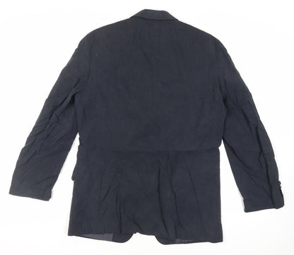 Mens UK Size 38 Marks and Spencer Regular Blue Suit Jacket