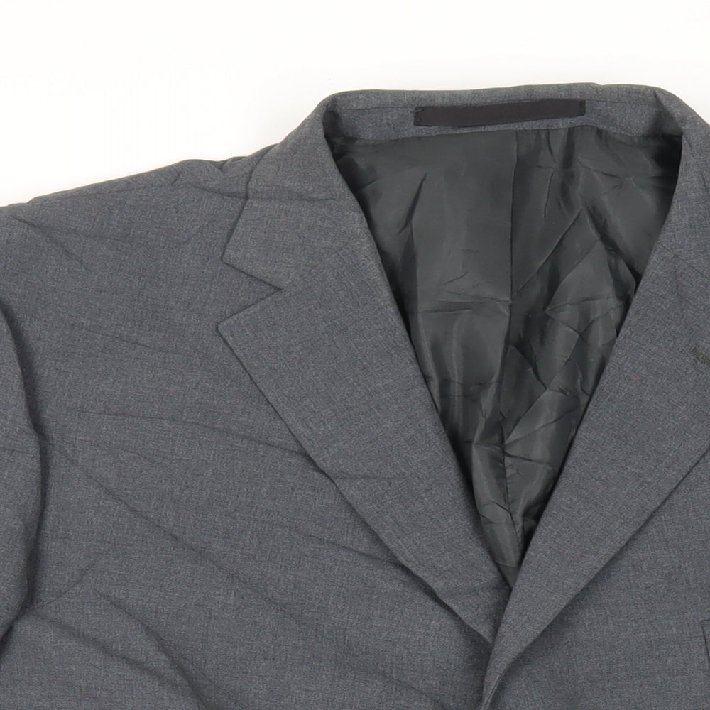 Mens UK Size 46 Marks and Spencer Regular Grey Suit Jacket