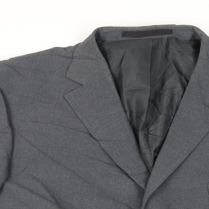 Mens UK Size 46 Marks and Spencer Regular Grey Suit Jacket
