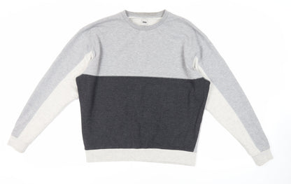 Mens UK Size M ASOS Grey Pullover Sweatshirt
