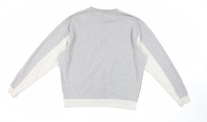 Mens UK Size M ASOS Grey Pullover Sweatshirt