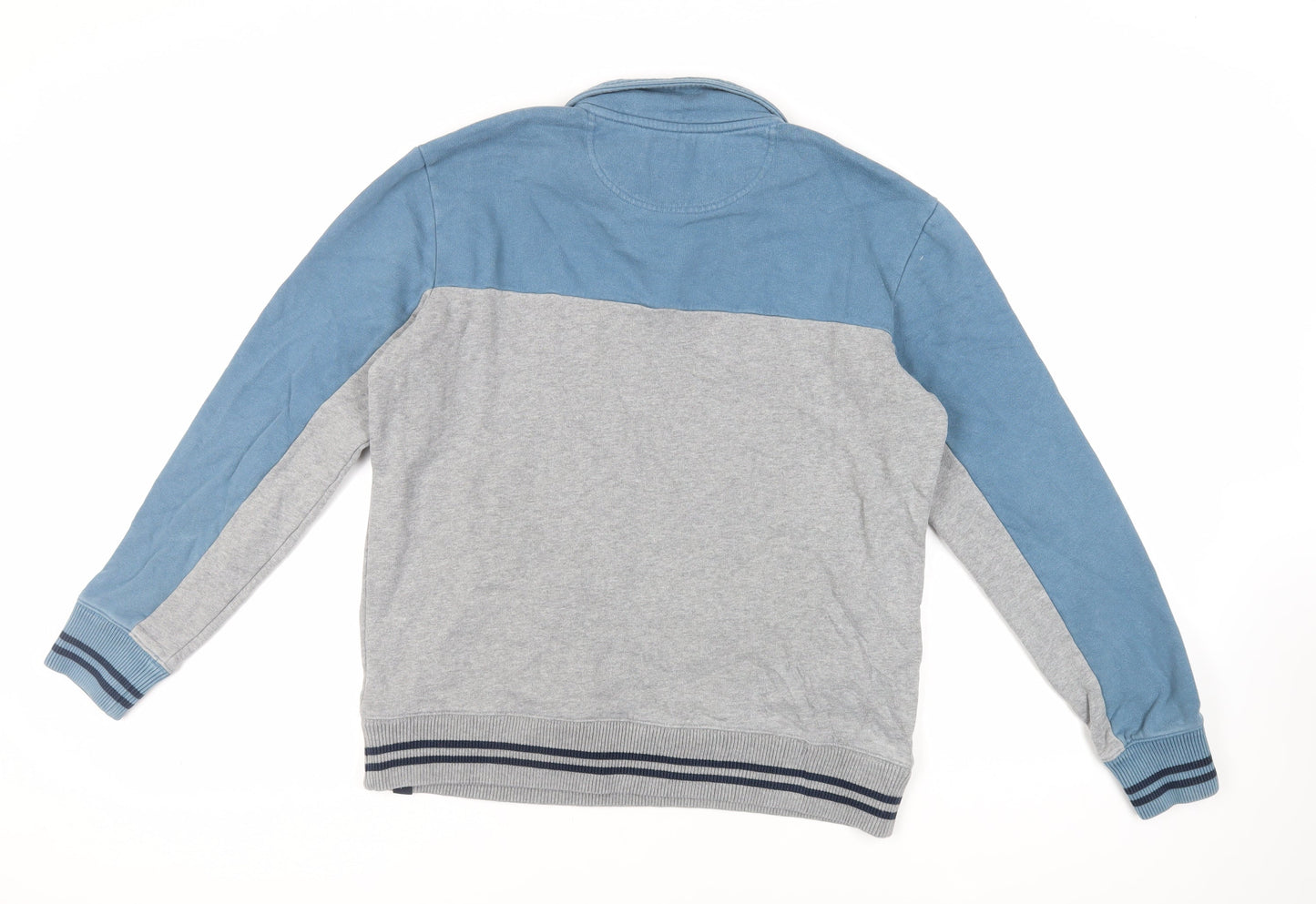 Mens UK Size L Marks and Spencer Grey Pullover Sweatshirt