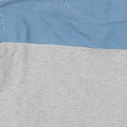 Mens UK Size L Marks and Spencer Grey Pullover Sweatshirt