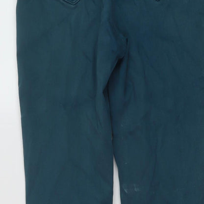 Womens UK Size 10 Marks and Spencer Regular Fit Skinny Green Jeans
