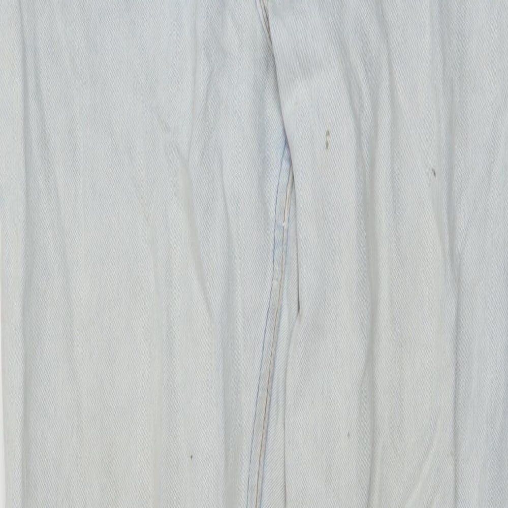 Levi's Womens Blue Cotton Mom Jeans Size 28 in L32 in Regular Button