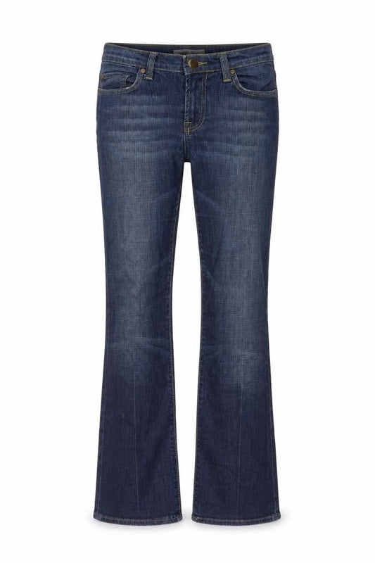 Rag Freak Womens Blue Cotton Bootcut Jeans Size 10 L30 in Regular Button