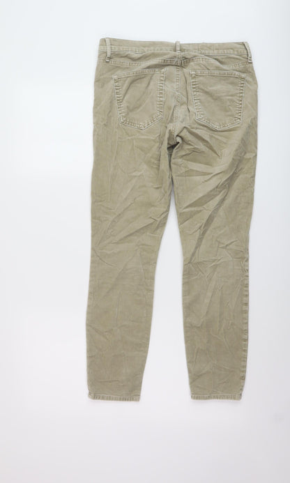 Womens UK Size 29 in Gap Regular Fit  Beige Trousers