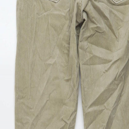 Womens UK Size 29 in Gap Regular Fit  Beige Trousers