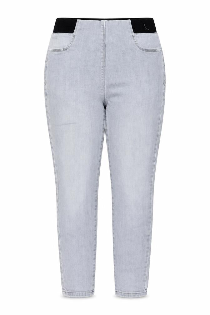 Womens UK Size 14 NEXT Regular Fit Skinny Grey Jeans