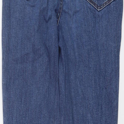 Treasure Bond Womens Blue Cotton Skinny Jeans Size 30 in L30 in Regular Button