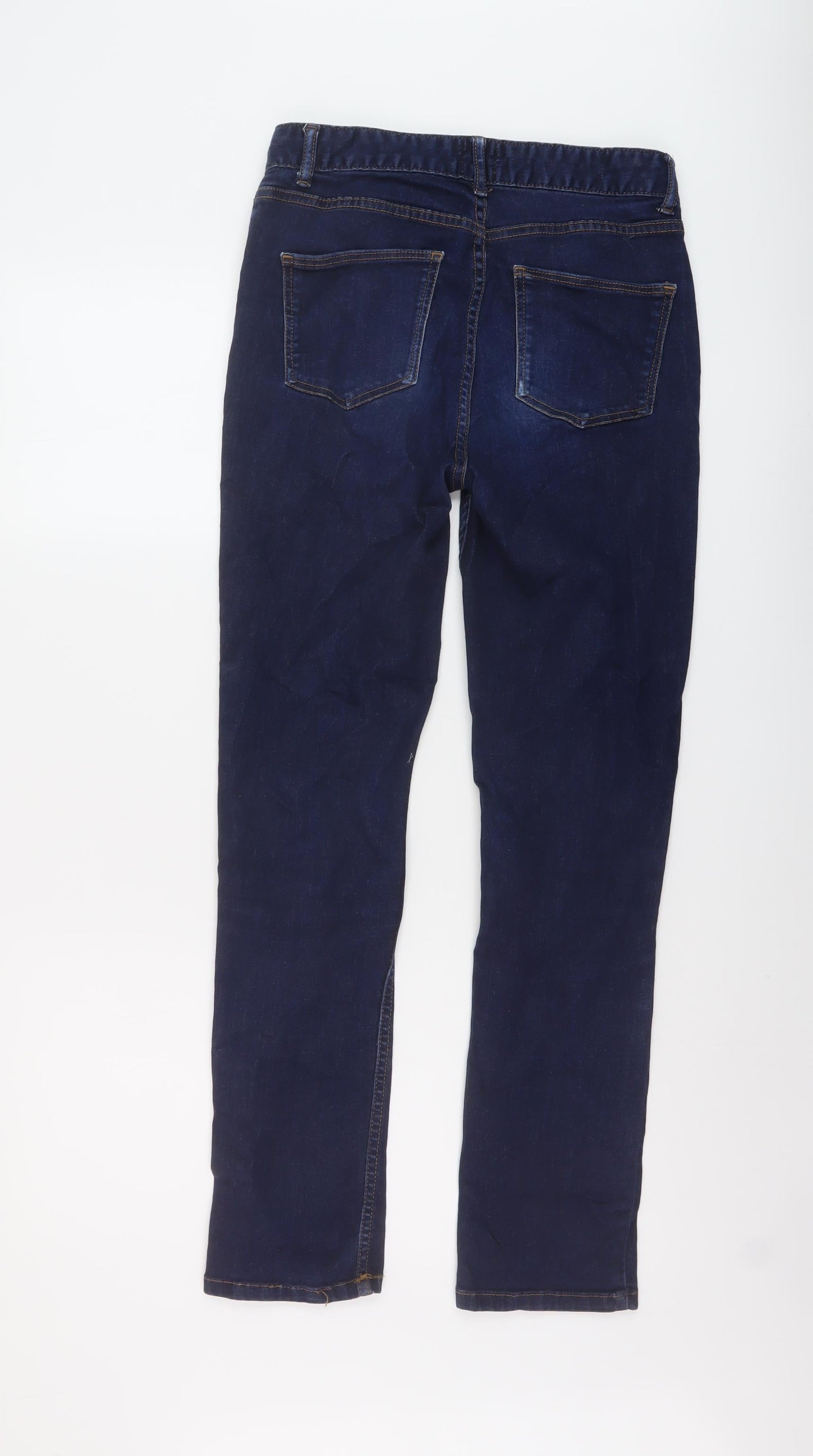 Womens UK Size 8 John Lewis Regular Fit Straight Blue Jeans