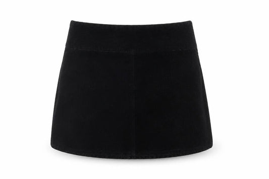 Womens UK Size 8 Monki A-Line Corduroy Skirt