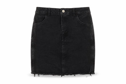 Womens UK Size 8 H&M Mini Denim Skirt