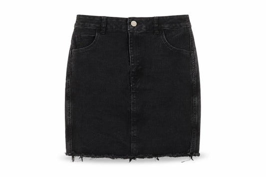 Womens UK Size 8 H&M Mini Denim Skirt